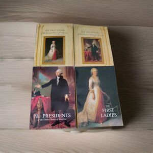 Lot Of 4 Presidents and First Ladies Books Of The United States Of America...
